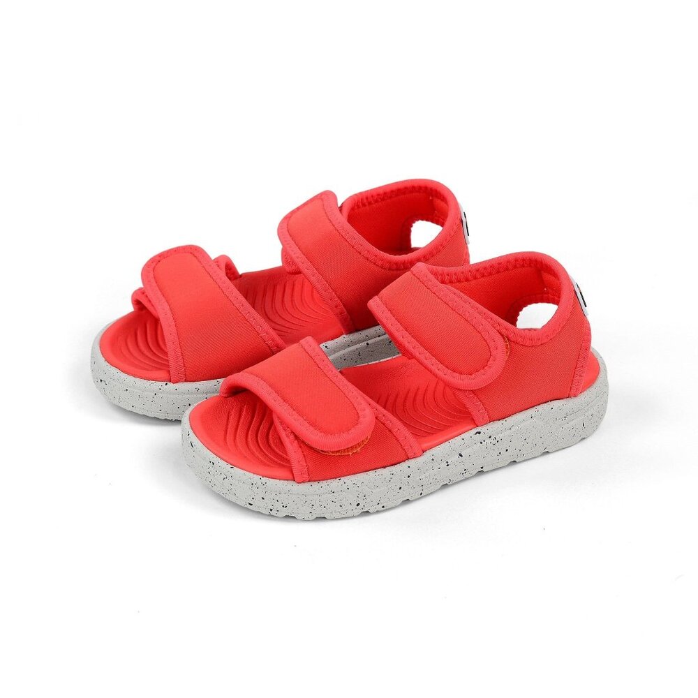 Minnow Roamii v2.0 Water Play Sandal - Leo  Adjustable Unisex Neon Orange